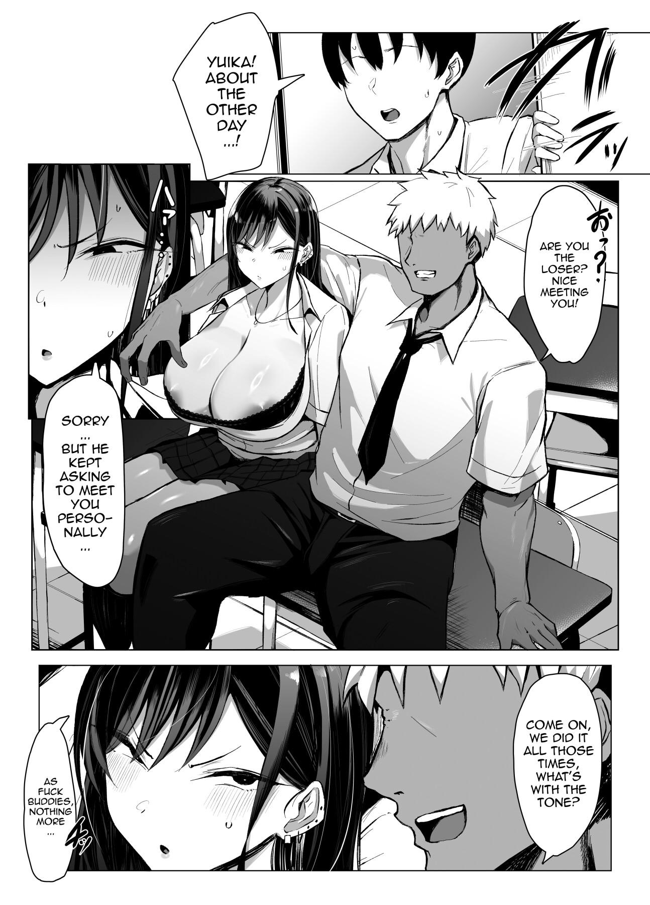 Hentai Manga Comic-Sex Between A Gal And An Otaku With Amazing Compatibility-Read-59